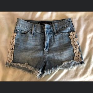 Hollister jean shorts